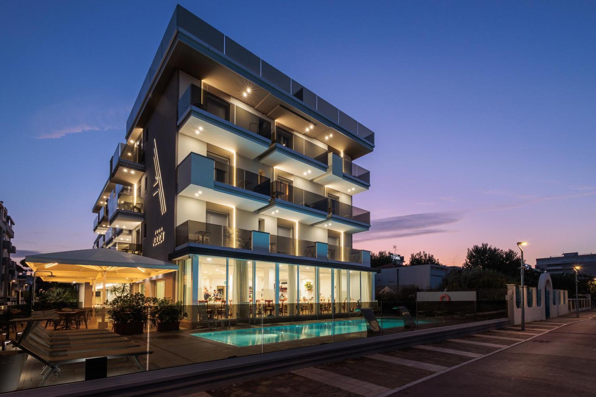 Hotel Ascot Riccione Dış mekan fotoğraf